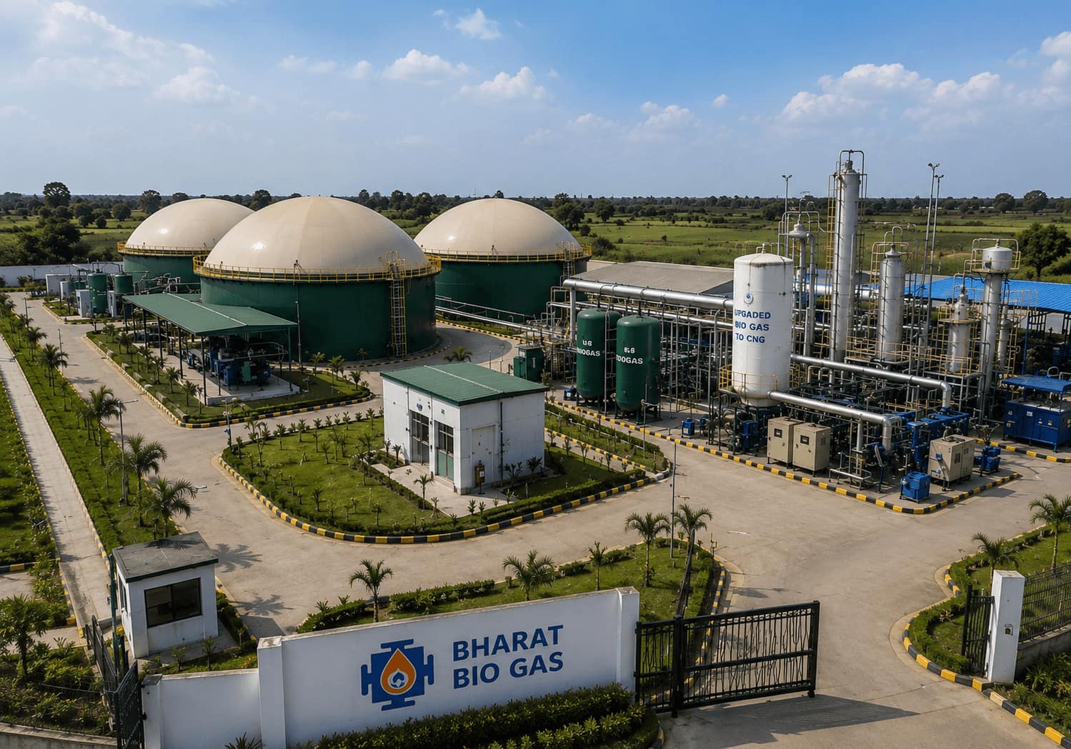 Bharat Bio Gas 75 TPD Plant